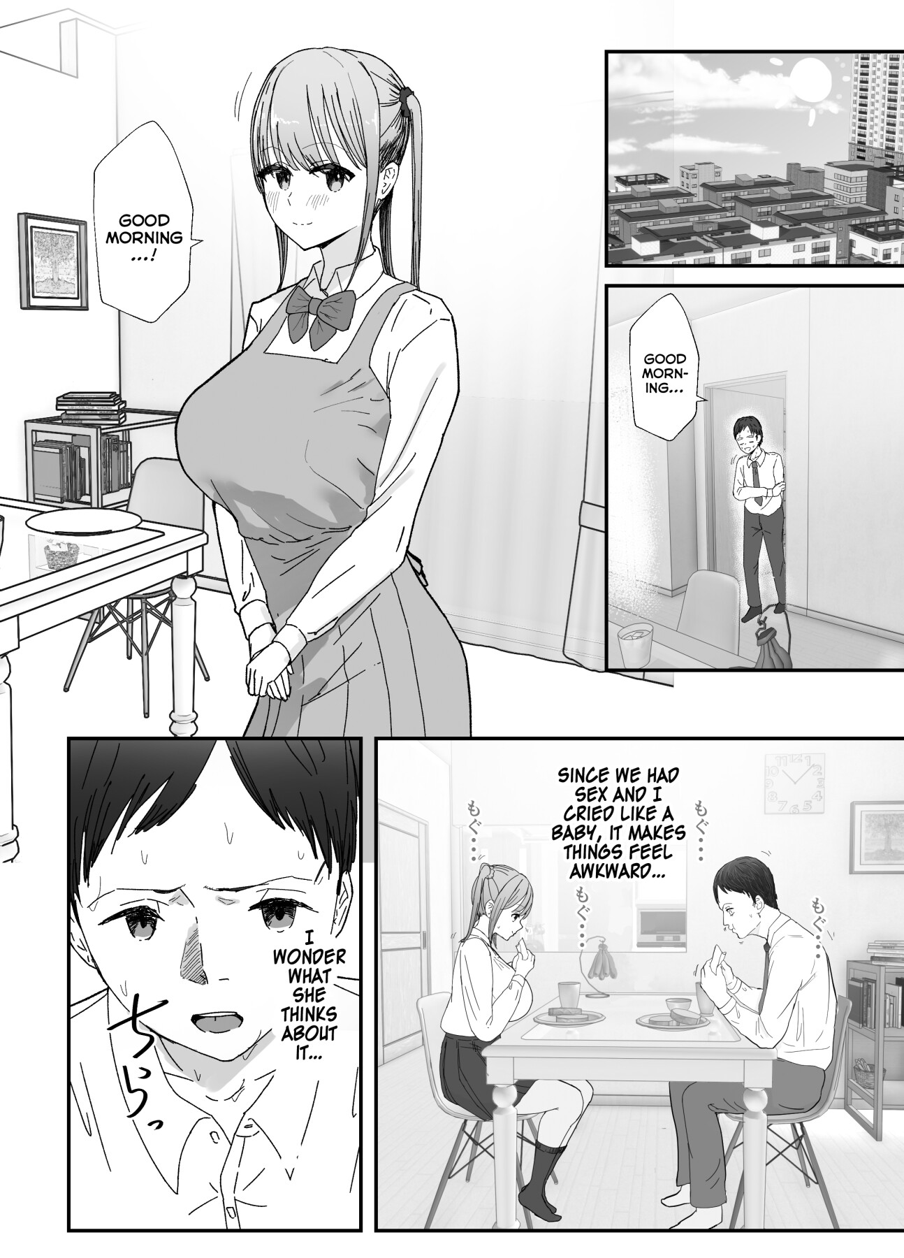 Hentai Manga Comic-My busty niece, a high school girl living with me, gives me a lot of comfort through sweet sex.-Read-59